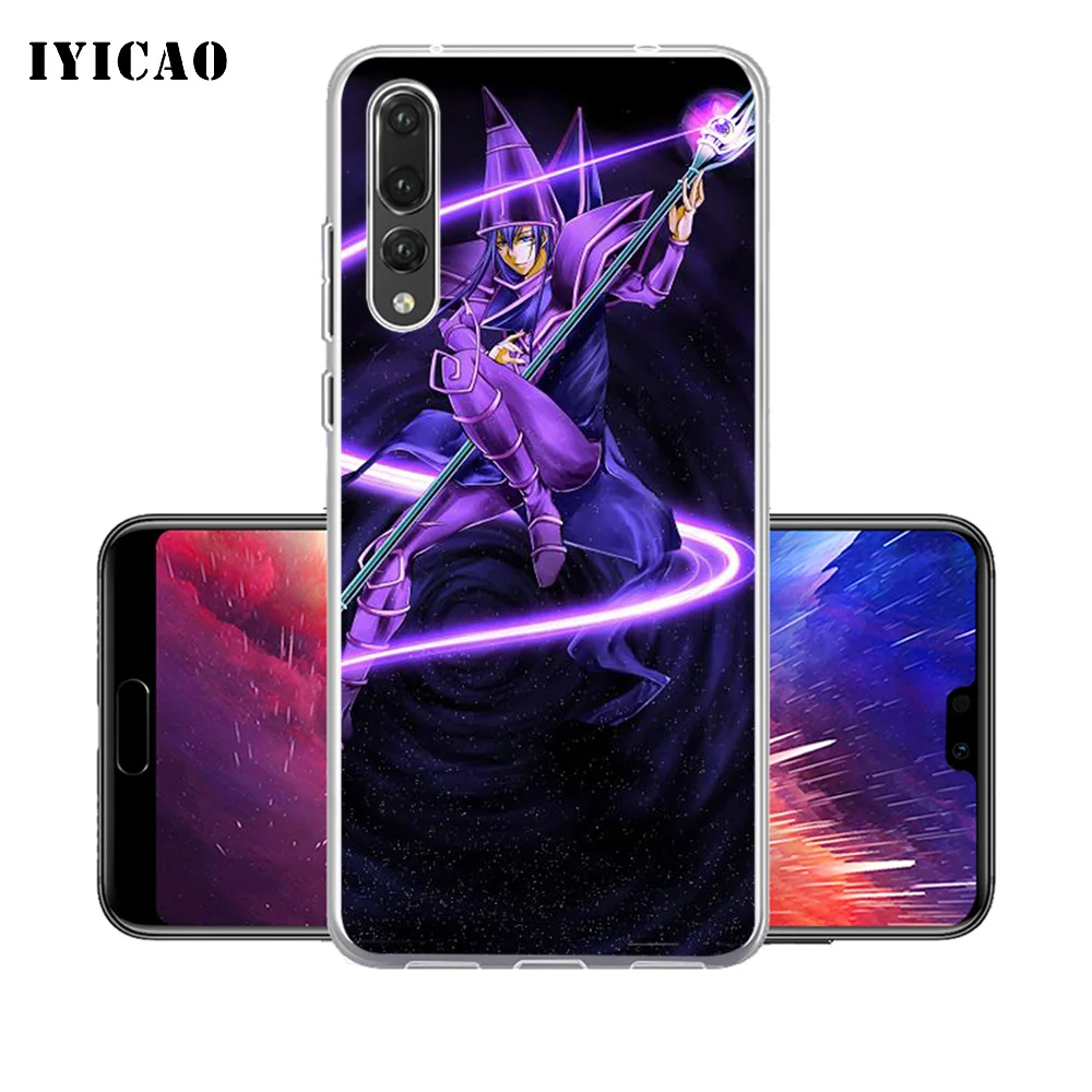 IYICAO Mago Negro Yu-Gi-Oh! Мягкий силиконовый чехол для телефона для huawei P30 P20 Pro P10 P9 P8 Lite P Smart чехол из ТПУ