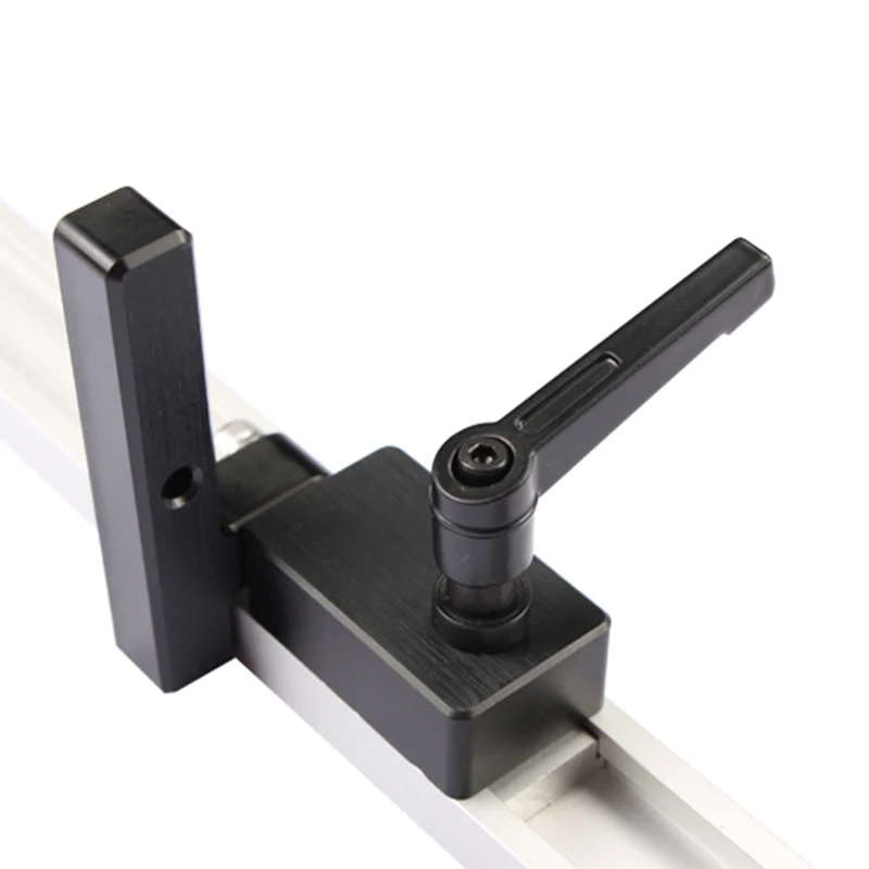 Деревообрабатывающий торцевой стопор для Т образных дорожек DIY инструмент