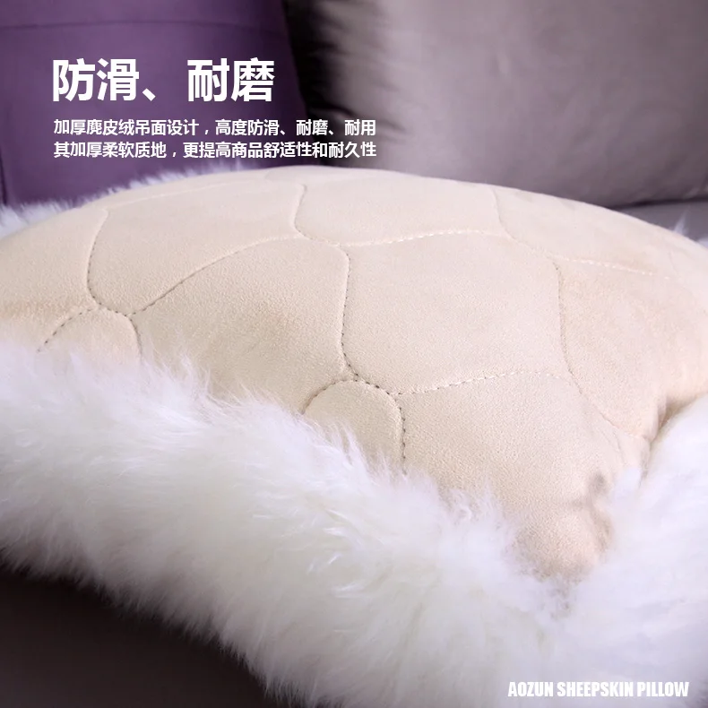 100% woor меха Подушки Детские мягкая Relax креативный подарок шерсть детские s|pillow