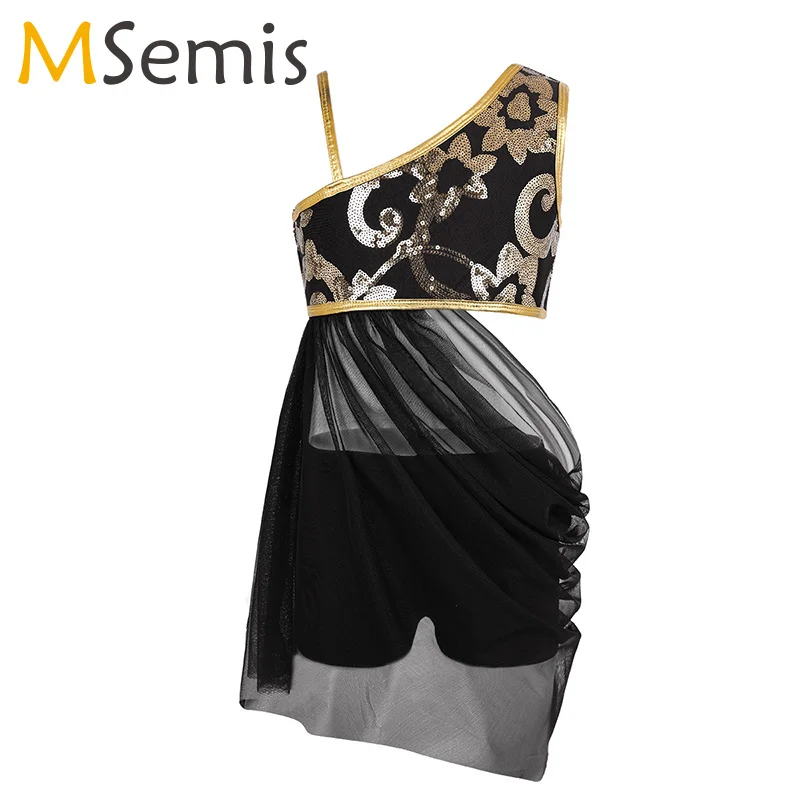 Гимнастический купальник для девочек 2 шт. балетное платье гимнастический топ с