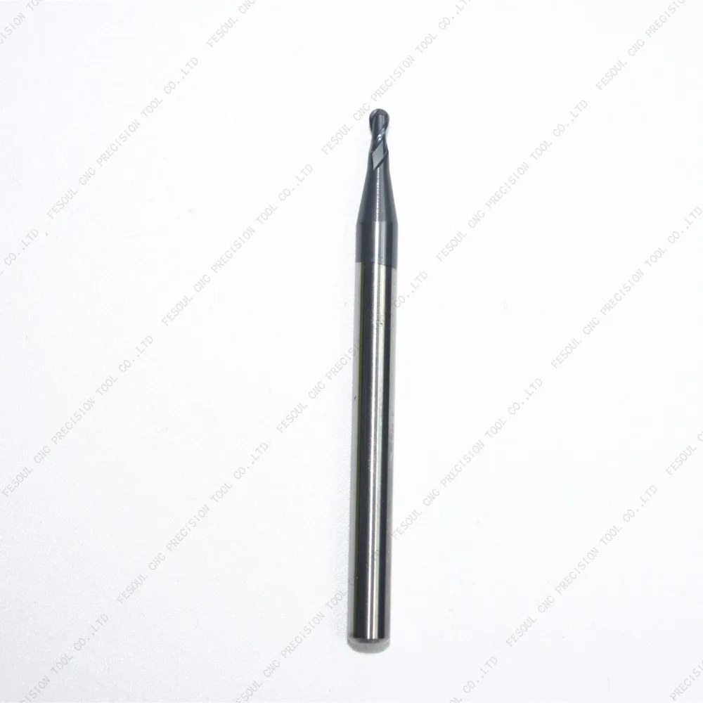 D4 * R1 4C 50l 1 шт. бесплатная доставка HRC45 2 Флейта с шариковым носом CNC твердосплавная