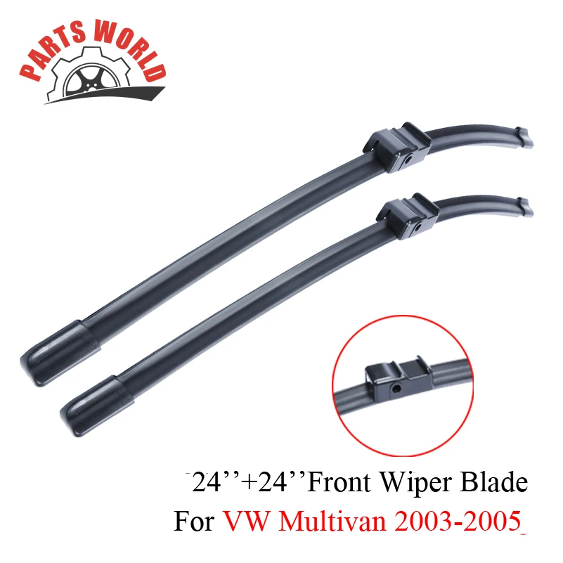 Передние и задние стеклоочистители для VW Multivan 2003 2004 2005. Стеклоочистители