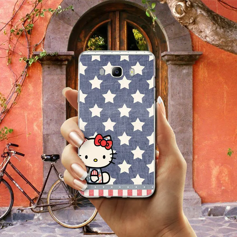 Мягкие чехлы для мобильных телефонов Samsung Galaxy A3 A5 A7 J1 J2 J3 J4 J6 J5 J7 J8 2016 2017 2018 Coque Shell Stars