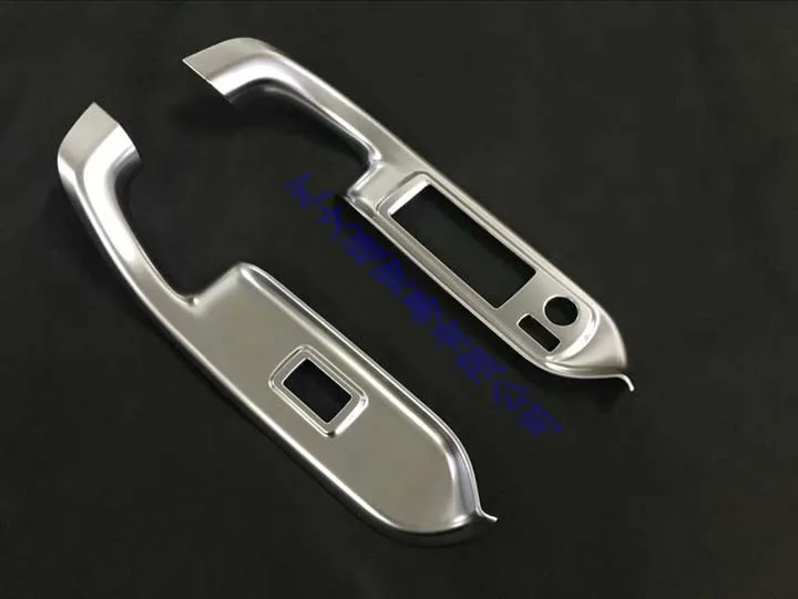 For TOYOTA VOXY R80 Right Hand Drive 2018-2021 ABS matte Door Window Armrest Cover Switch Panel Trim Molding Garnish | Автомобили и