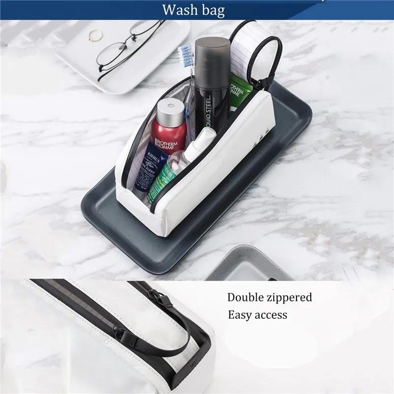 Wash Bag 90Fun DuPont бумажная сумка для хранения портативная Одежда Нижнее белье Сумка водонепроницаемая дорожная сумка для хранения одежды и гардероба - Цвет: Wash Bag