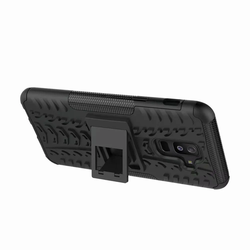 Original Armor Back Cover Case For Samsung A6 2018 PC+TPC Shockproof Rugged Kickstand Plus Bracket Shell |