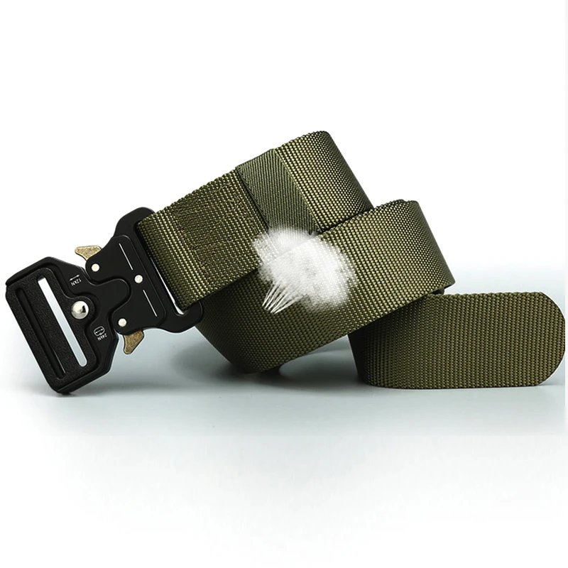 Хип-Хоп Уличная одежда пояс для горки с металлическими кнопками Холщовый ремень