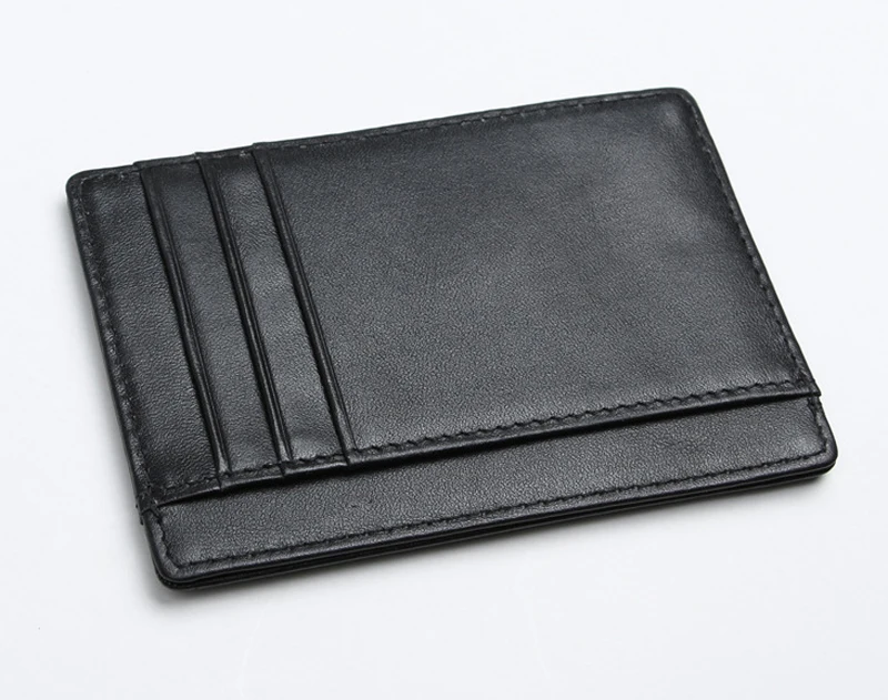 BLEVOLO RFID новая карточная посылка из натуральной кожи тонкий кошелек мужской квадратный держатель для карт мини леди фото карта чехол ID Обложка Деньги сумки