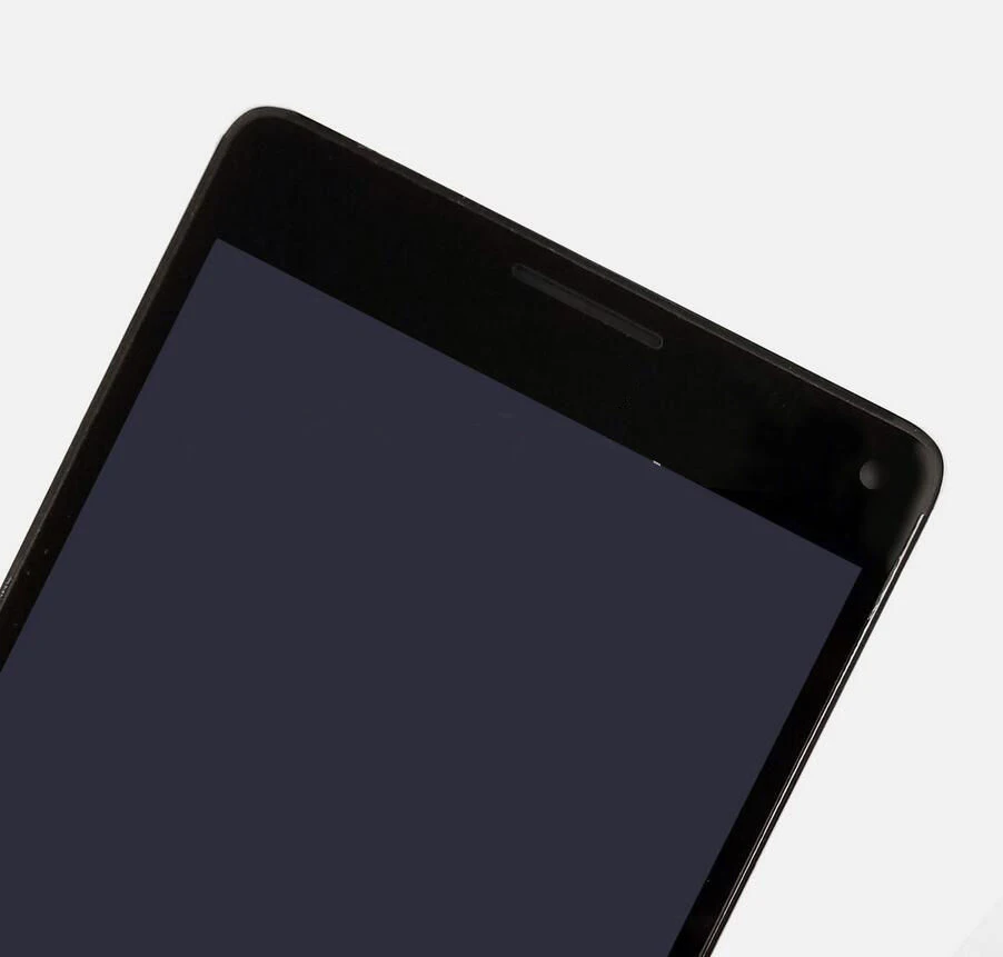 Черный Для 5 7 &quotMicrosoft Nokia Lumia 950XL сенсорный экран LCD сборка и дигитайзер для рамки 950