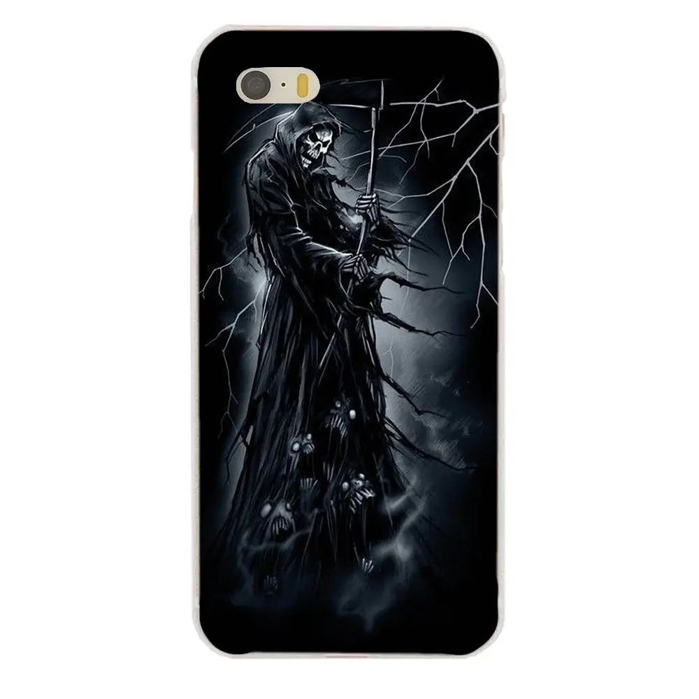 Стиль дизайн Grim Reaper Готический Ангел смерти для Xiao mi 3 4 4C 4i 5 5S 5X 6 6X 8 SE A1 Max x 2 Note