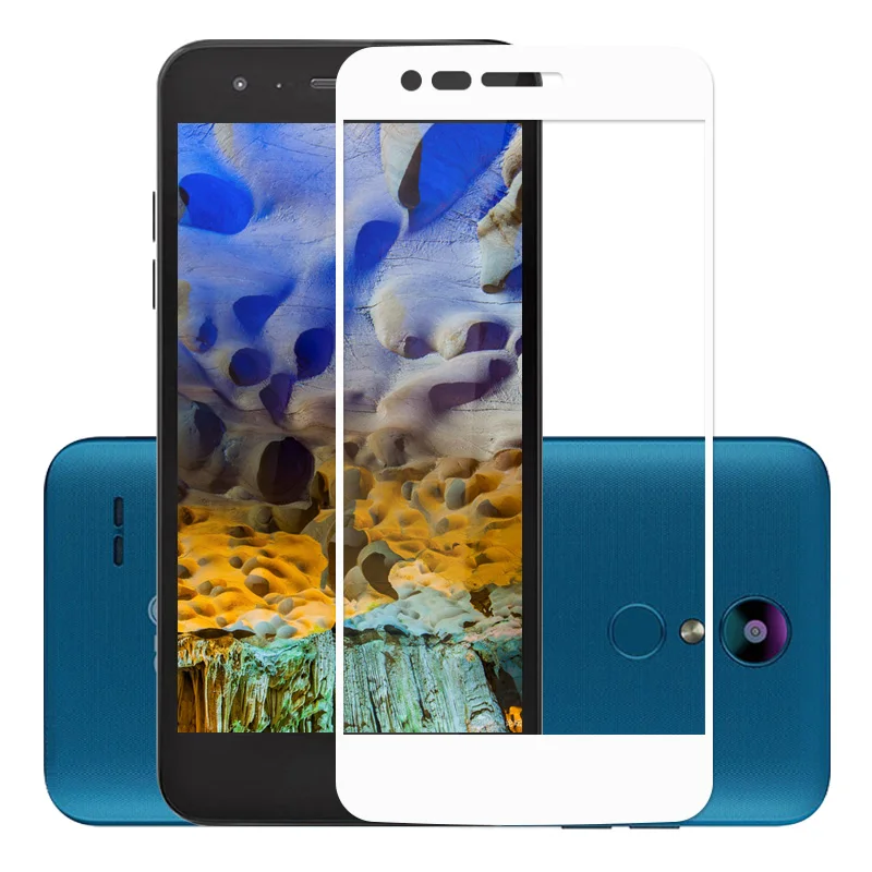 Защитная пленка для экрана из закаленного стекла LG K8 2018 с закругленными краями и