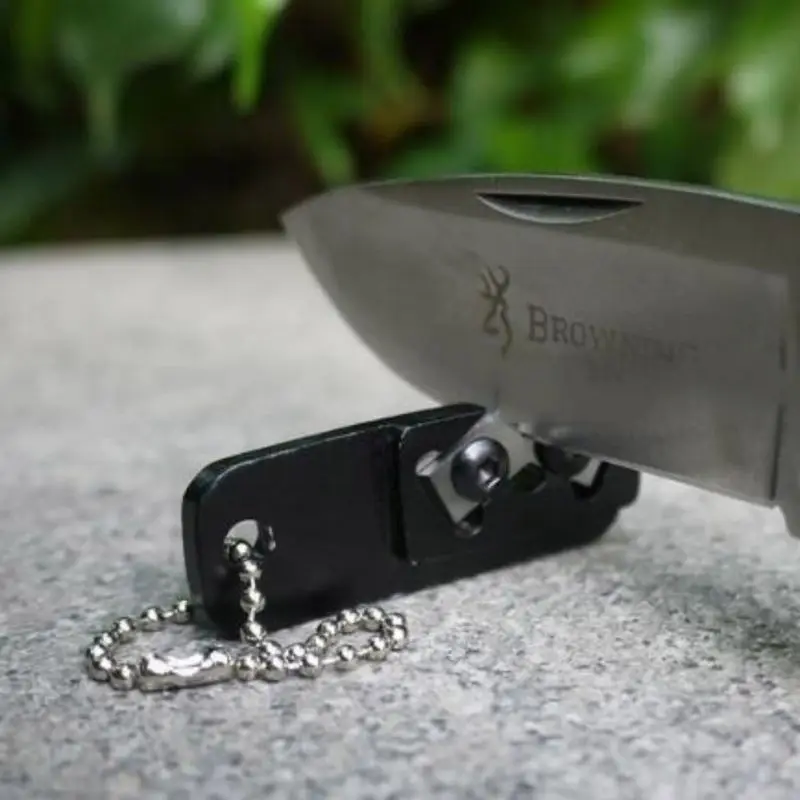 Миниатюрный точильный камень точилка для ножей инструмент кухни мульти