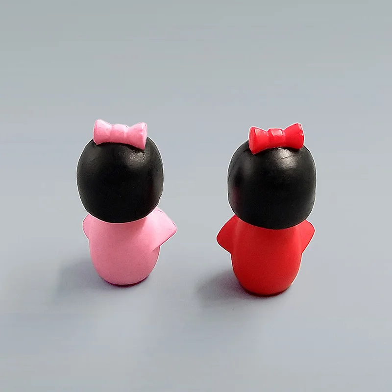 Японская миниатюрная фигурка из ткани для девочек декоративная сказочная