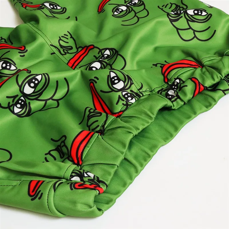 

2d Print Anime Frog Hoodies Pants Set Tracksuit Men Brand Mens Sportswear Sets Two Piece Hip Hop Streetwear Joggers Sweatpants
