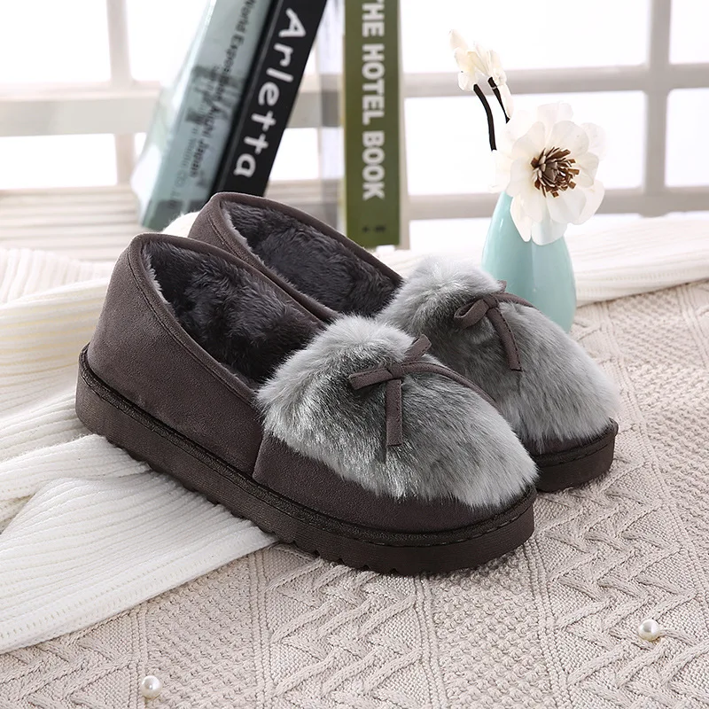 Оптовая продажа скидка на предложение по низкой цене плюшевые тапочки теплые