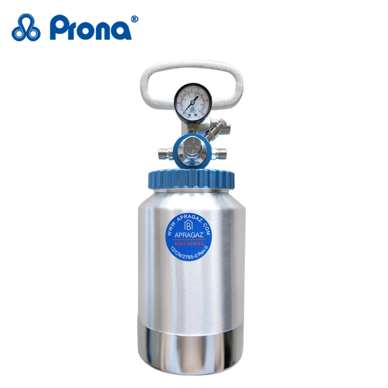 Бак давления краски Prona RC 2E емкость 2 литров максимальное давление 0.3Mpa бак