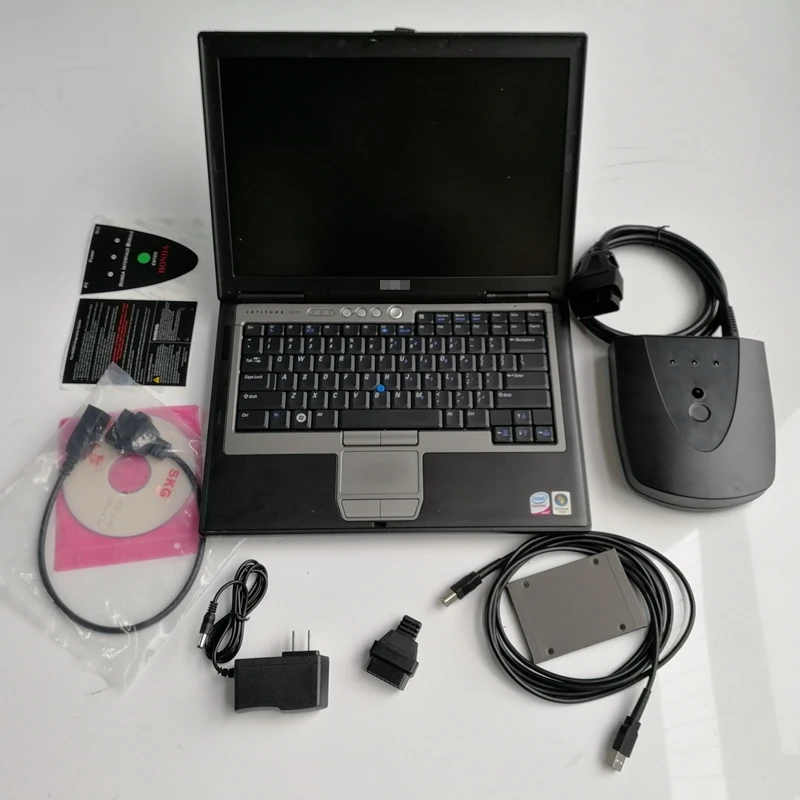USB кабель HDS He для подключения H onda + бывший в употреблении ноутбук D630 240 ГБ SSD с