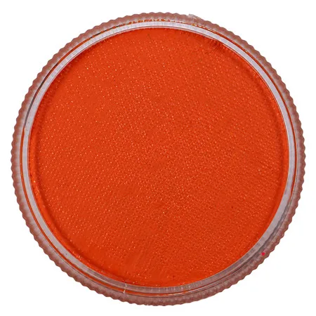 Bright Orange 12 цветов краска для тела Профессиональная Косметика на водной основе матовая пигментная краска для тела сценический цвет лица макияж Хэллоуин вечерние инструменты - Цвет: Bright Orange