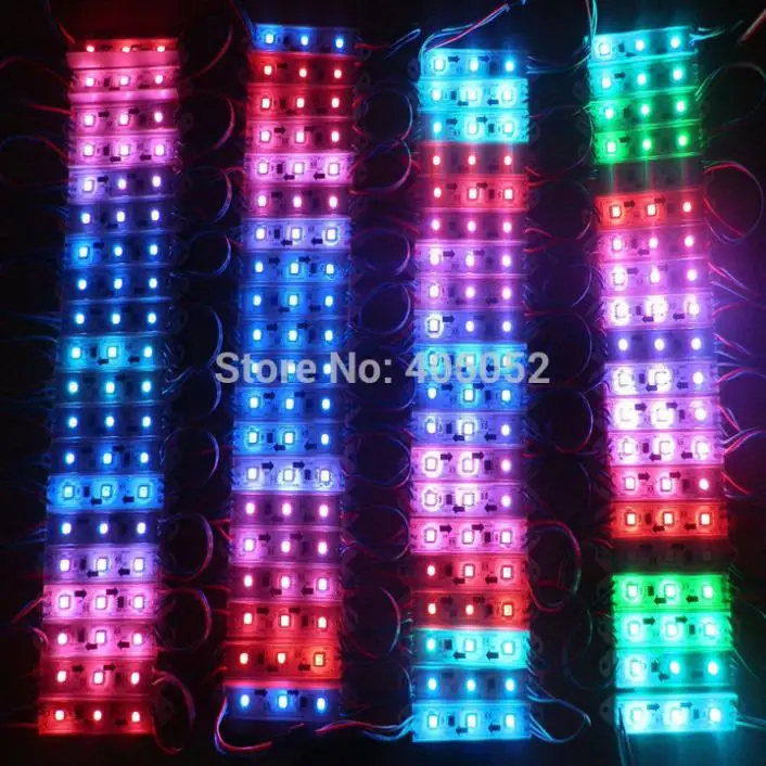 600 шт./лот ip68 smd 5050 Светодиодные модули 3 светодиода на чип водонепроницаемый