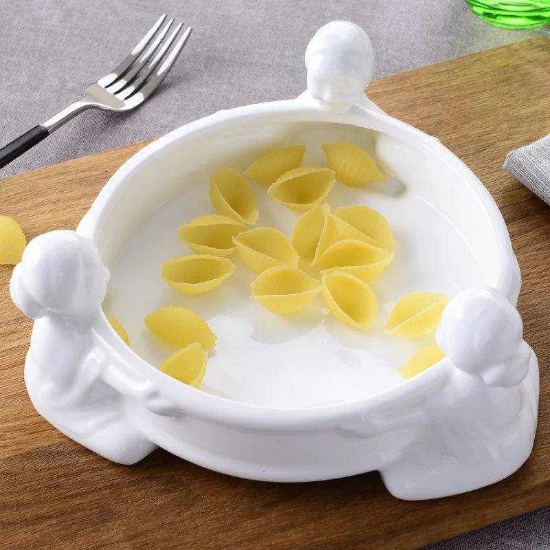 GuMiGD guci китайский стиль Цзиндэчжэнь белая кость китайская посуда керамическая