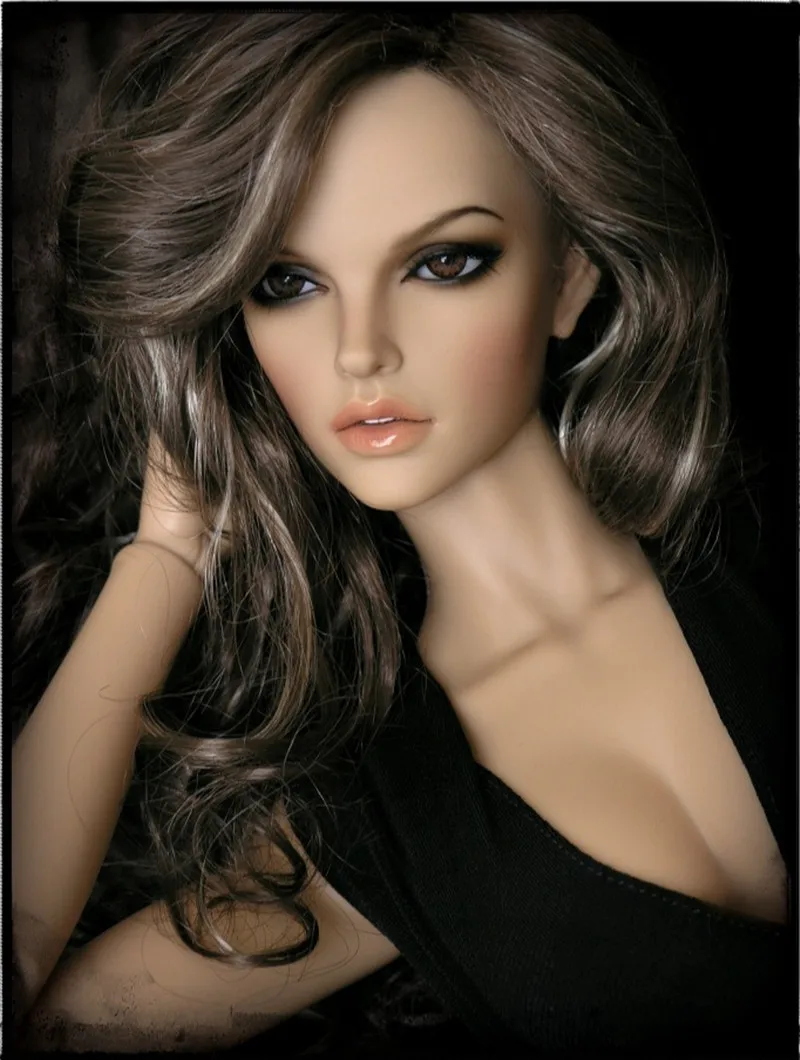 Новые полки Advanced Смола bjd кукла 3 точки 62 см с SID женский шарнир Кукла свободный глаз
