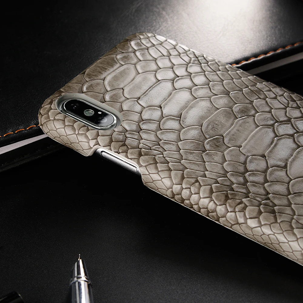 Роскошный тонкий чехол со змеиным рисунком для iPhone 8 7 6S 6 Plus 11 Pro XR XS Max X задняя