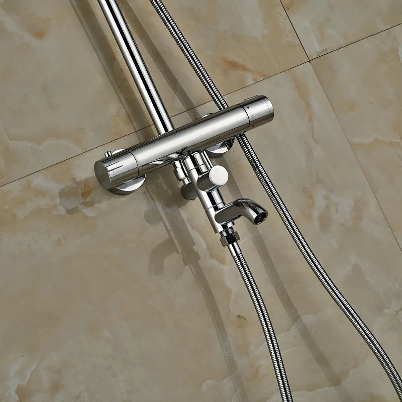 2016 недавно настенное крепление 8 &quotОсадки смеситель для душа набор двойной