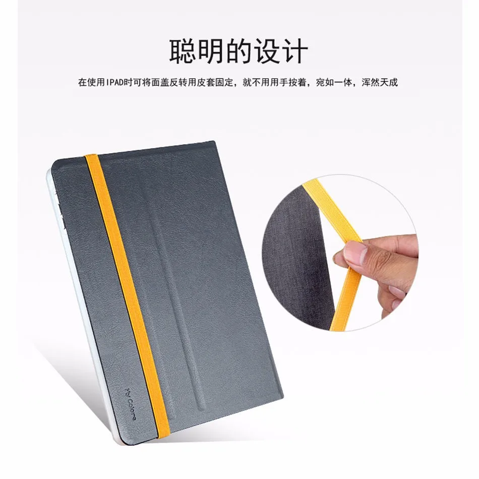 Для Apple IPad 9,7 чехол 5-го 6-го поколения Силиконовый+ чехол-подставка из искусственной кожи для IPad Air 2 Pro 9," Funda Tablet