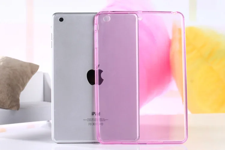 Ультра тонкий прозрачный мягкий силиконовый чехол для Apple iPad Новый 9 7 2017 2018 Tpu