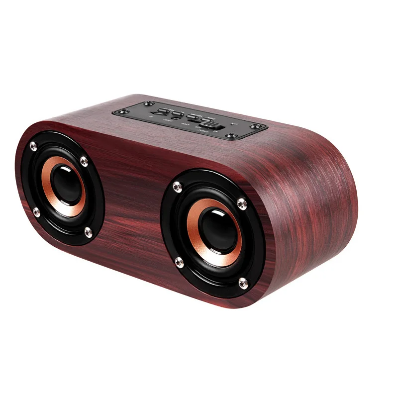 Q8 деревянная Bluetooth/беспроводная акустическая звуковая система 3D стерео музыка