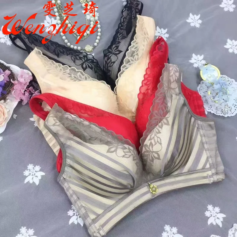 Сексуальное нижнее белье кружева без стальное кольцо корректирующего белья для