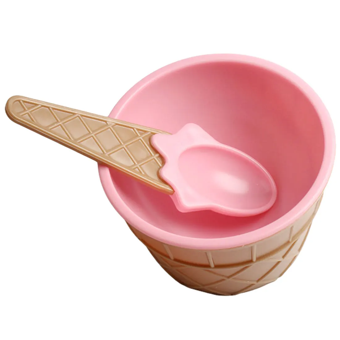 Милая Детская миска для мороженого с ложкой подарок мальчиков и девочек милая