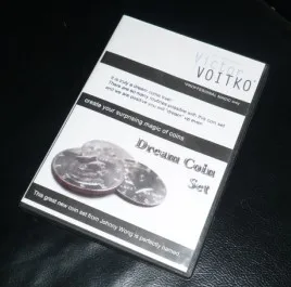 Dream Набор монет (DVD + трюк) волшебные фокусы этап магическое появление/исчезающая
