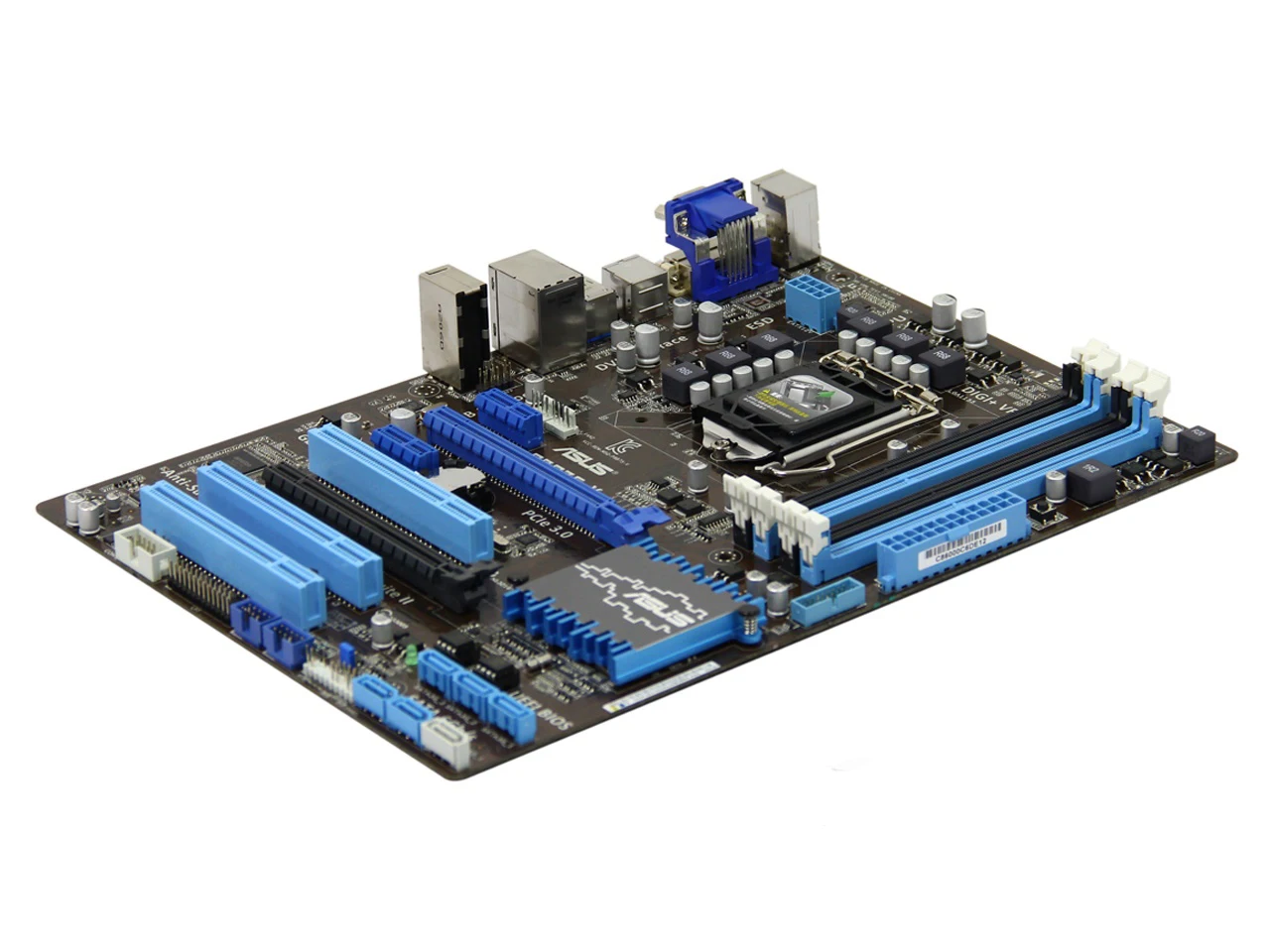 Материнская плата ASUS P8B75-V LGA 1155 DDR3 32 Гб B75 десктопная материнская системная SATA III