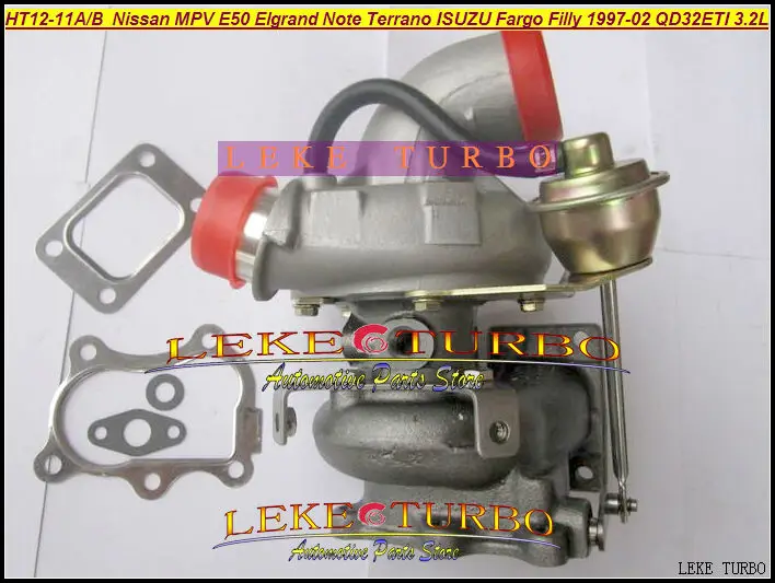 Бесплатная доставка HT12 11B 14411 1W401 1W402 144111W402 Turbo для Nissan MPV E50 Elgrand Note ISUZU Fargo Filly QD32ETI