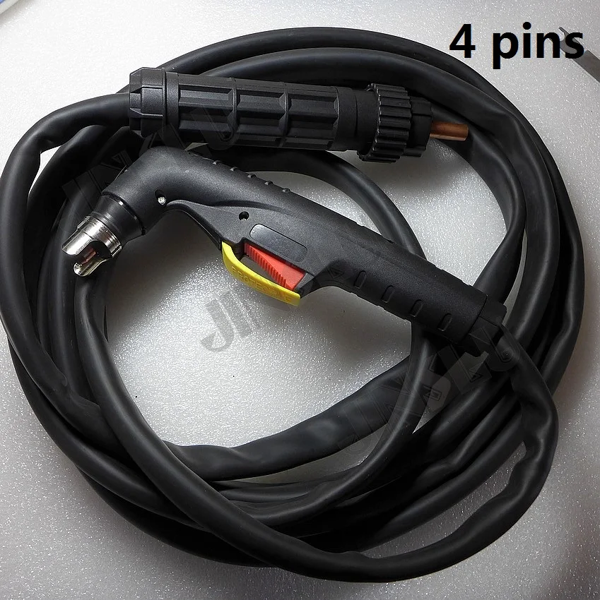 4 Prongs Replacement  PT60 PT-60 IPT60 IPT-60 Air Plasma Torch Complete 5M Central Connector Adaptor  NON HF Pilot Arc