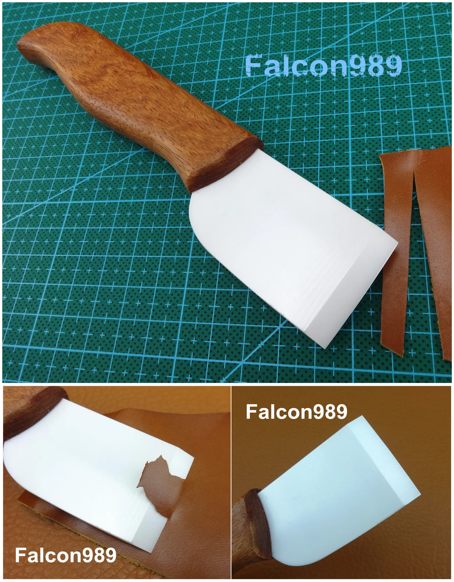 2pcs Leather Craft Nano Ceramic Blade Knife Cutter Skiving Tool - Sewing Stitching Carving Stamping Polisher Button Punch Chisel | Дом и сад