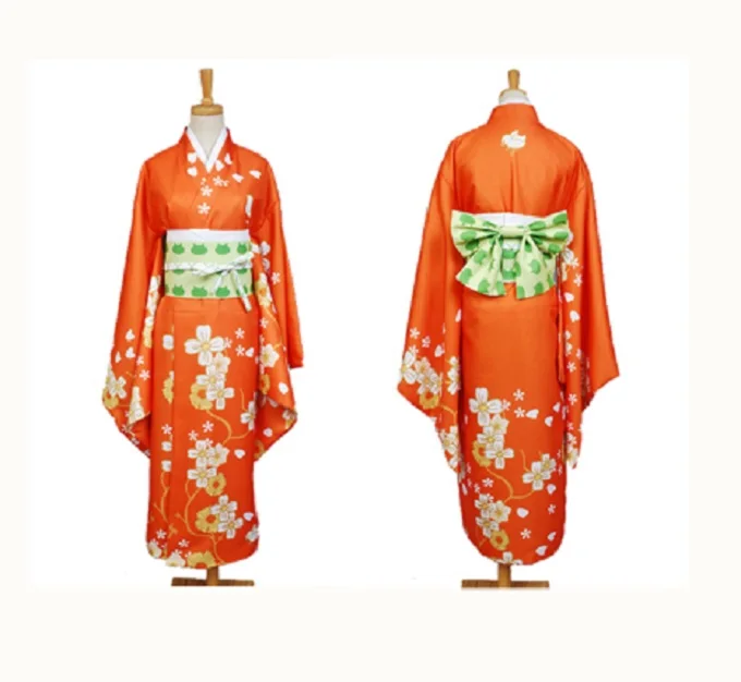 Супер данганронпа 2 Косплей хийоко кимоно Сайондзи костюм японского аниме