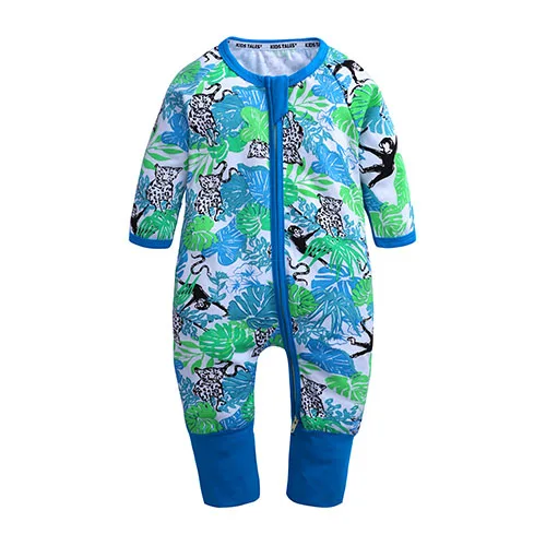 Style 23 Одежда для новорожденных девочек хлопковые детские комбинезоны для мальчиков с длинными рукавами и надписями, пижамы Детский комбинезон унисекс для малышей, От 0 до 2 лет, BBR2264 - Цвет: Style 23