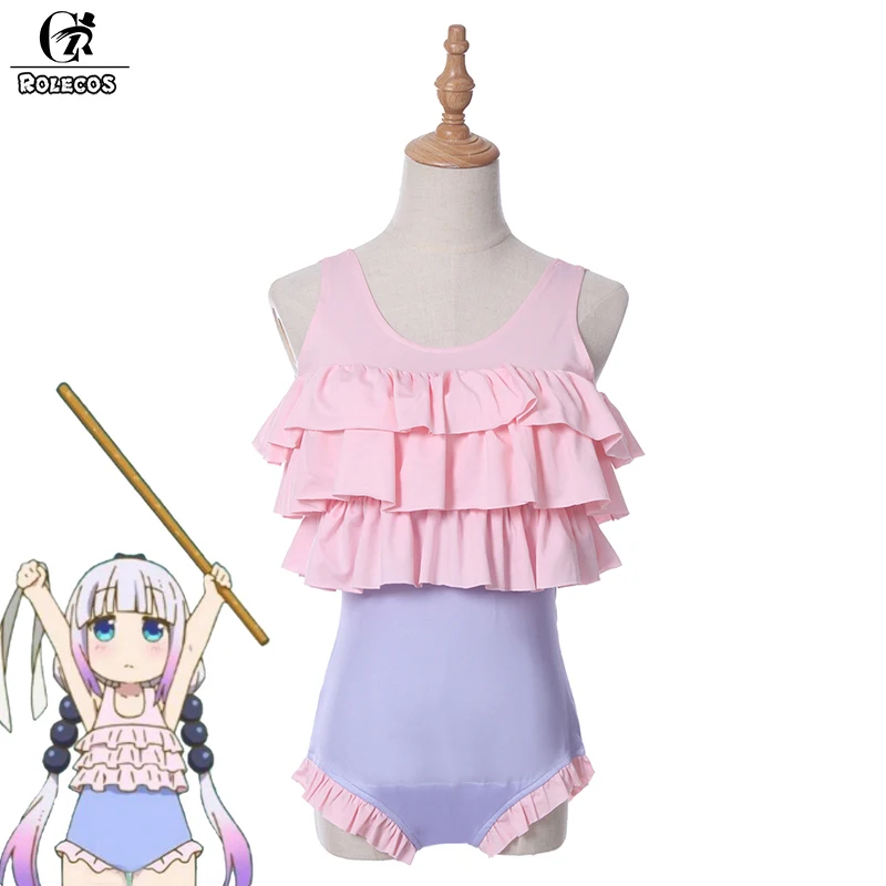 Костюм для косплея Kobayashi san Chi no Maid Dragon костюм купания|chi chi costume|anime maid costumesanime cosplay