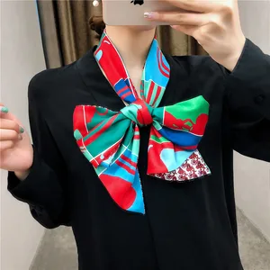 Новый дизайн, роскошный брендовый саржевый шарф, Женский клетчатый шарф, платок, шелковый шарф, шарф для женщин