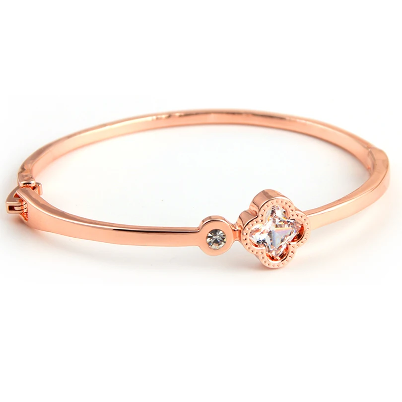 ААА цирконий браслет four leaf clover браслеты для женщин ювелирные изделия | Украшения