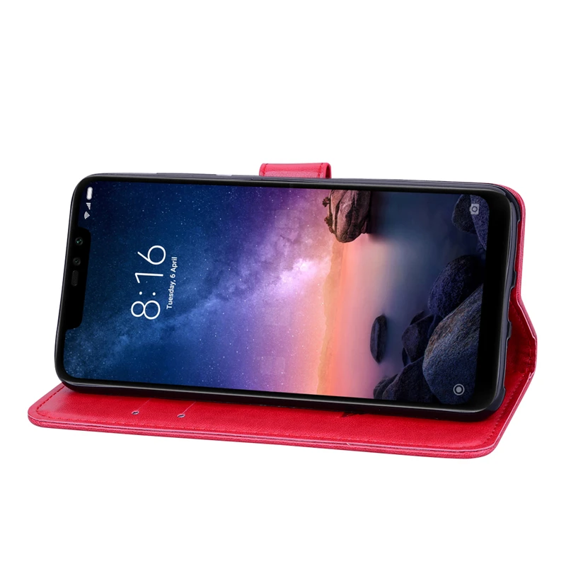 Кожаный чехол-книжка для Xiao mi Red mi Note 6 Pro Red mi 6A 6 Global Phone Wallet чехол s для Xiaomi mi A2 Lite на A2lite