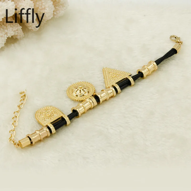 Изысканные наборы экзотическое свадебное ожерелье с черной веревкой сережки