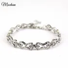 MQCHUN очаровательные браслеты Дневники вампира Модные женские ювелирные изделия Клаус Кэролайн Форбс Стразы кристаллический лук блестящие браслеты