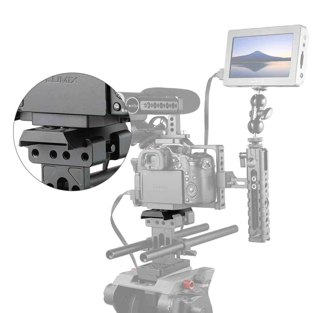 Пластина быстрого крепления SmallRig для DSLR камеры пластина QR пластина Quick Dovetail(fr manfrotto штатив пластина 577501504, 701.) 1280