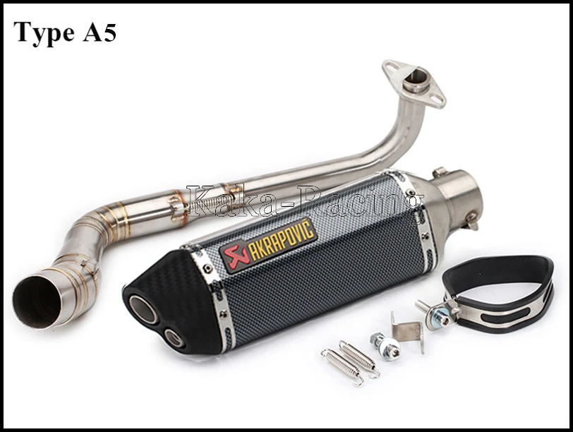 N-MAX 155 мотоцикл Akrapovic глушитель выхлопной трубы для Yamaha NMAX155 NMAX125 N MAX NMAX 155