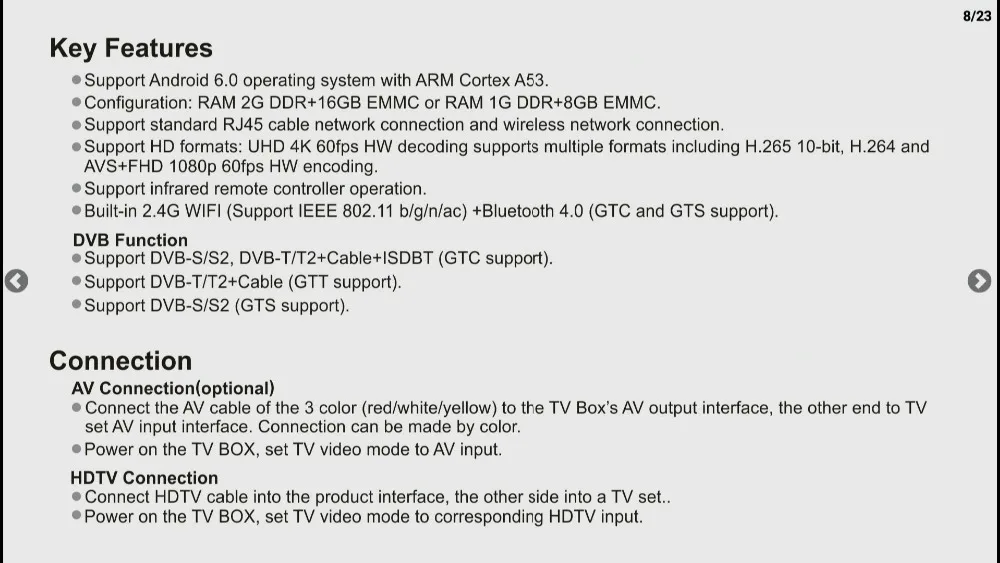 Горячий продукт кабель Декодер каналов кабельного телевидения DVB-T2+ кабель GTMedia GTT2 S905 Android ТВ коробка российские Германии media box iptv лучший модулятор