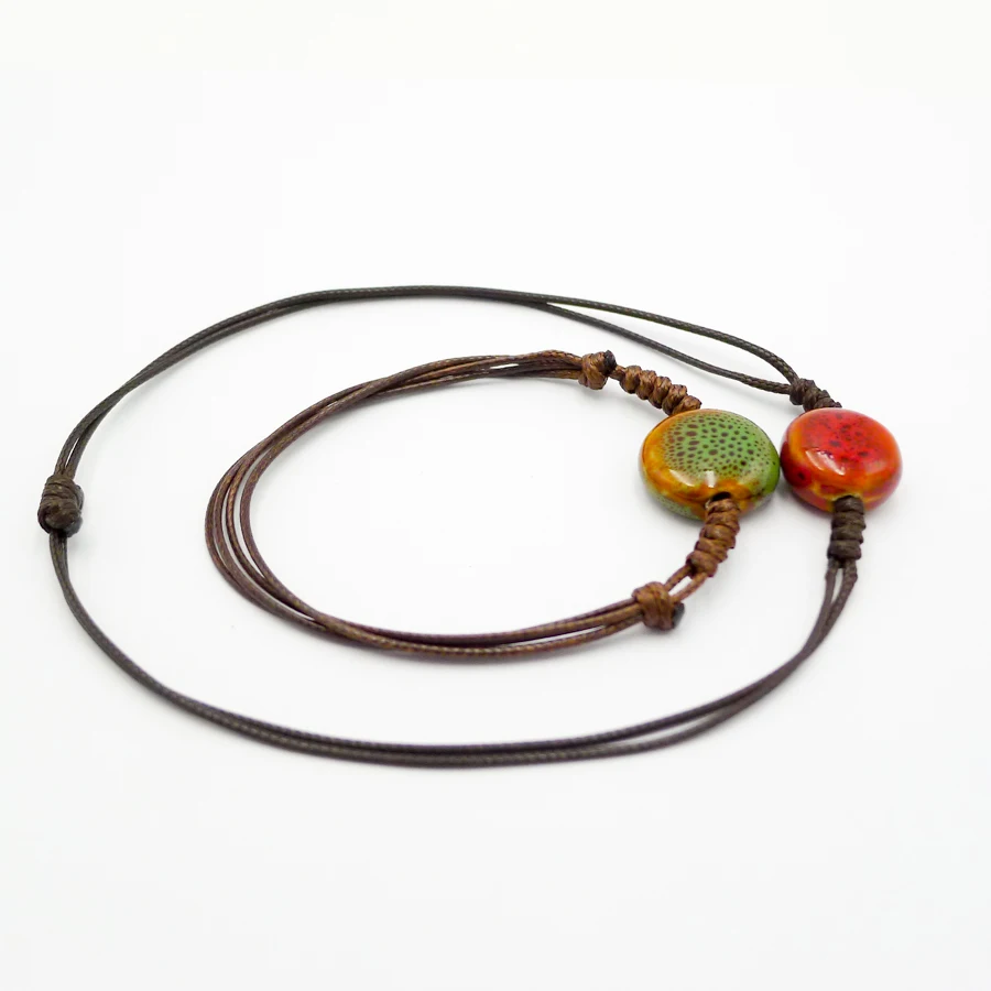 Керамические браслеты из бисера ручной работы rop красочные бусы женские