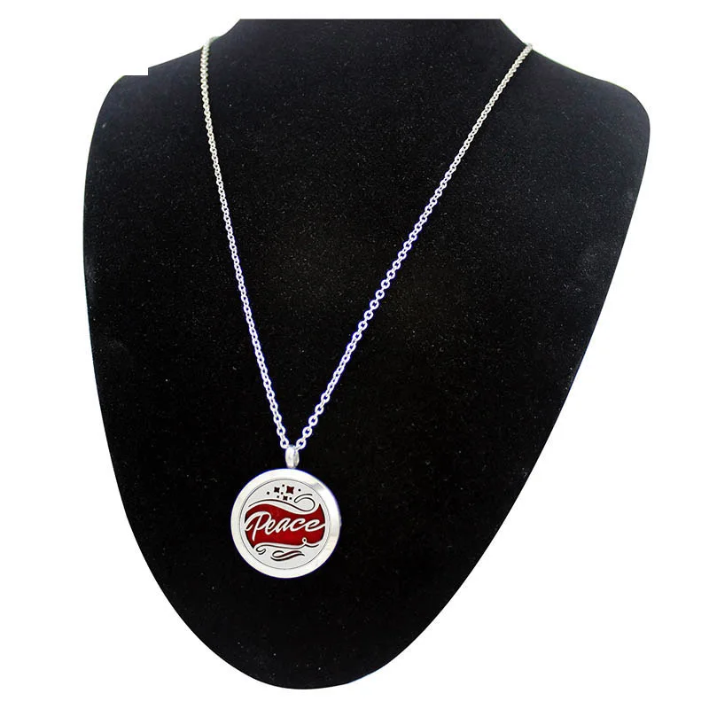 30 мм ароматерапия из нержавеющей стали эфирное масло диффузор медальон